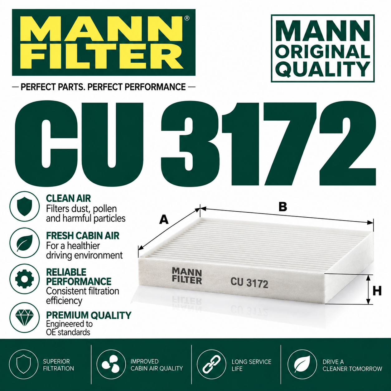 MANN CU 3172