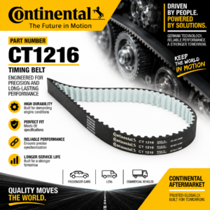 CONTINENTAL CT1216 TIMING BELT