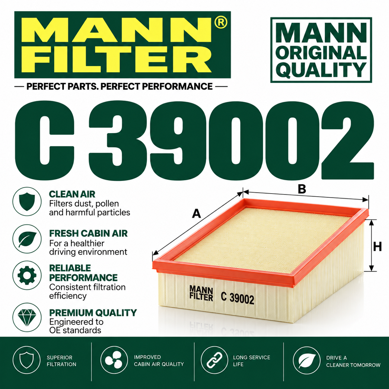 MANN C 39002