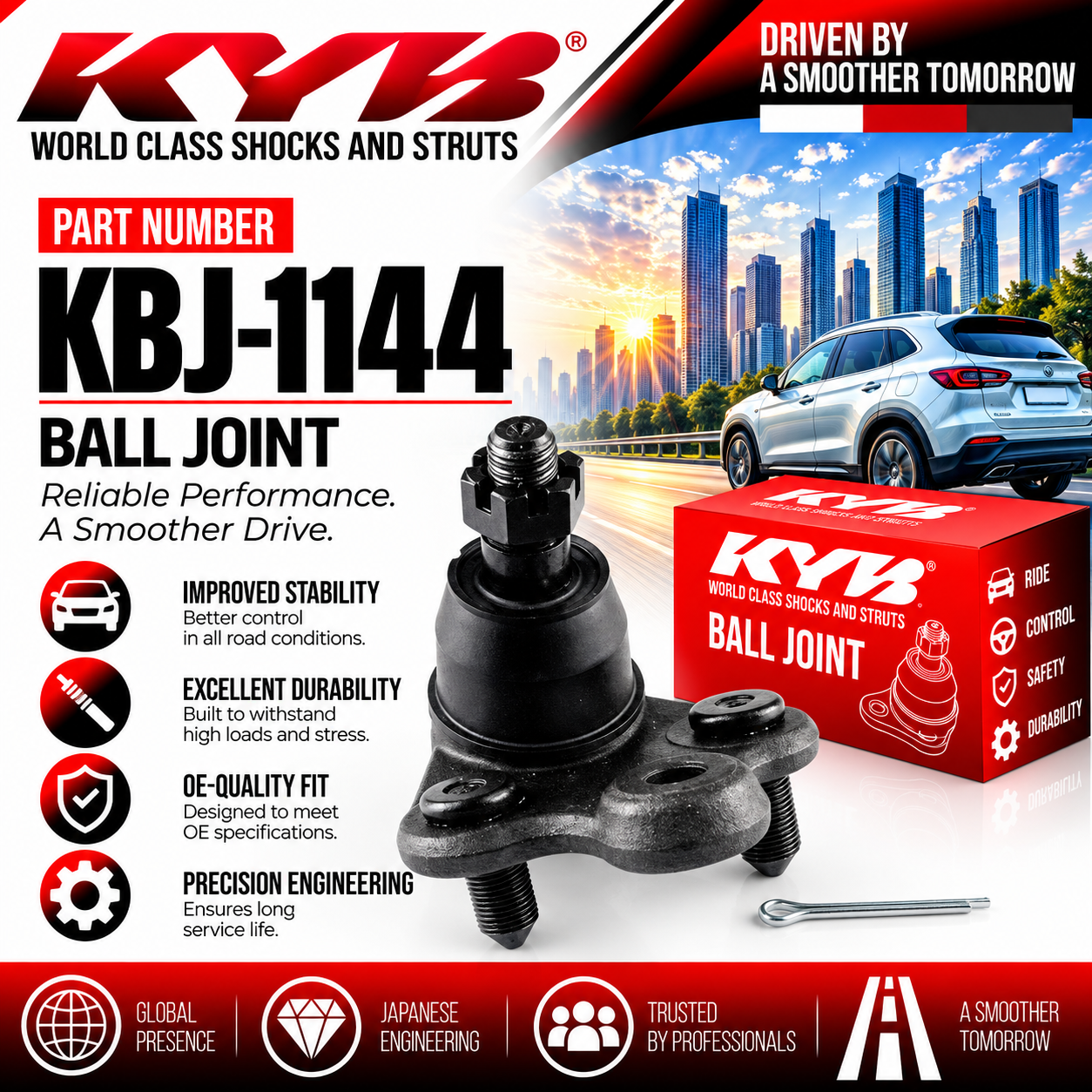 KYB KBJ-1144 - BALL JOINT