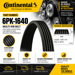 CONTINENTAL 6PK-1640 FAN BELT