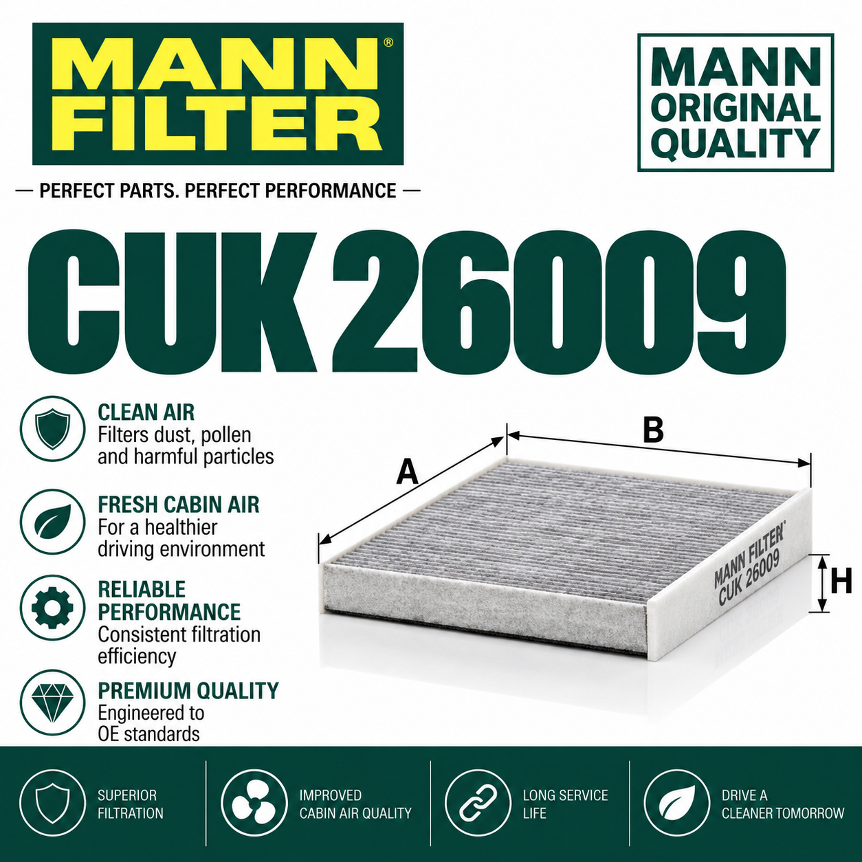 MANN CUK 26009