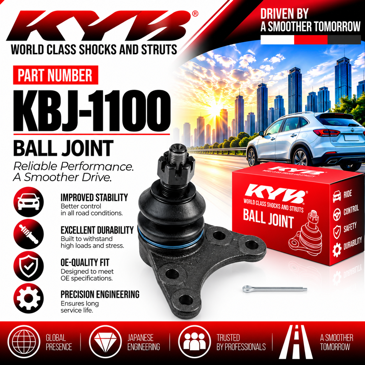 KYB KBJ-1100 - BALL JOINT