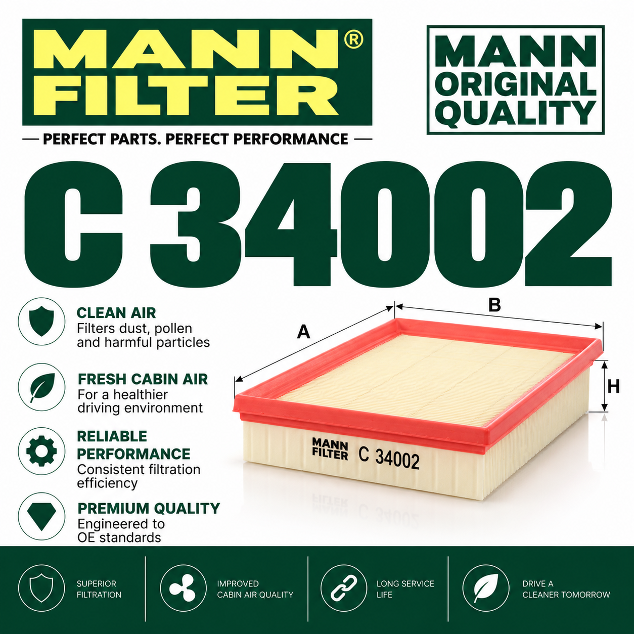 MANN C 34002