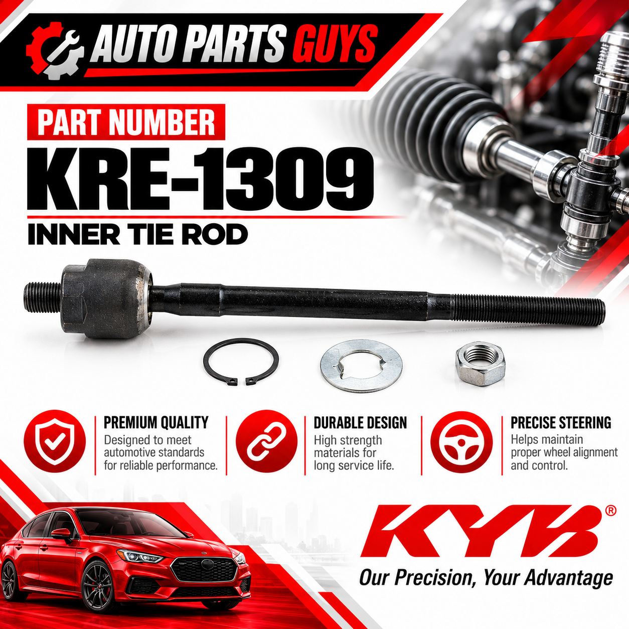 KYB KRE-1309 - RACK END