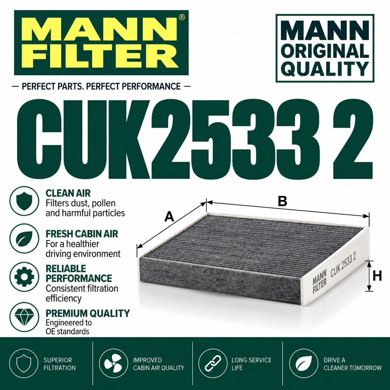 MANN CUK2533 2