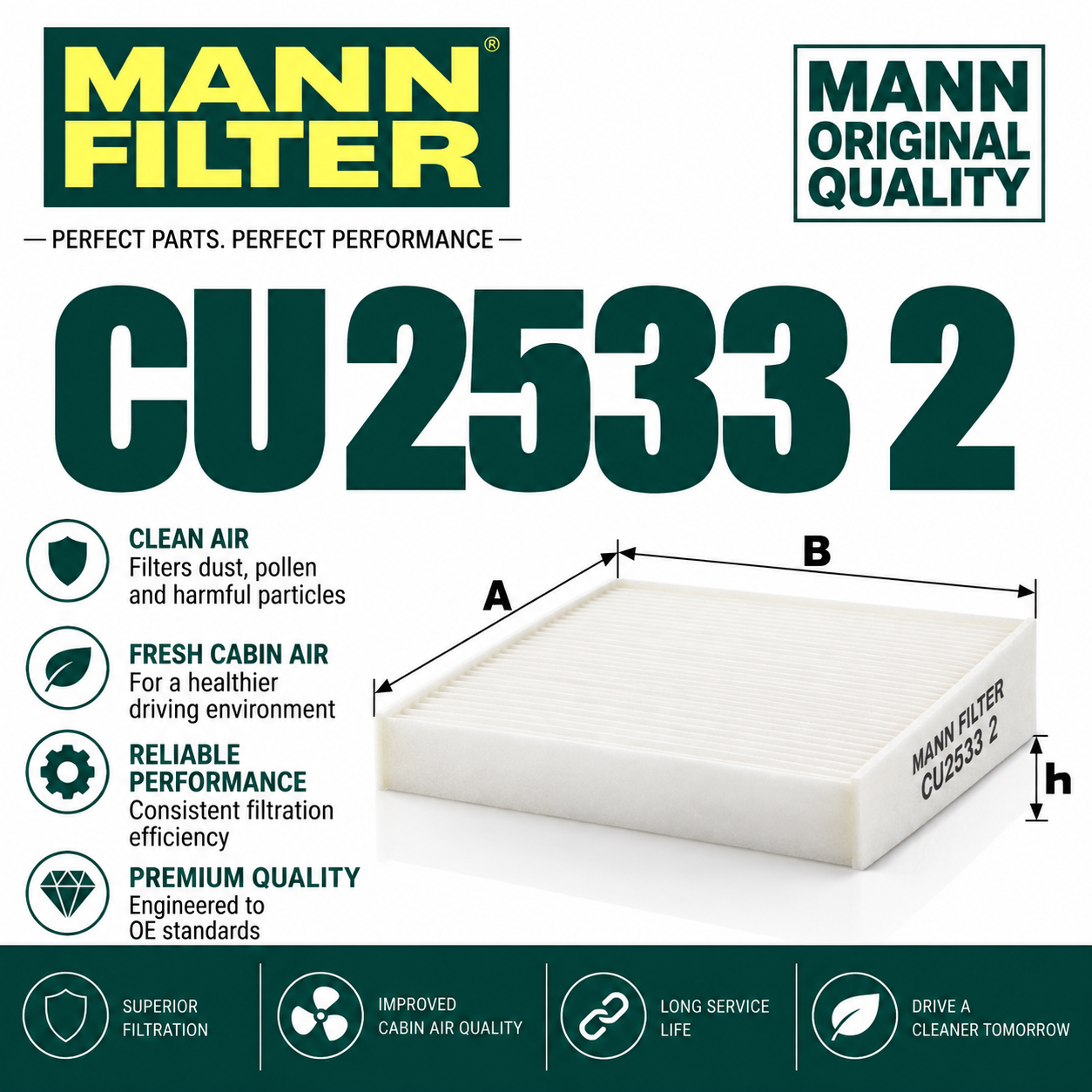 MANN CU2533 2