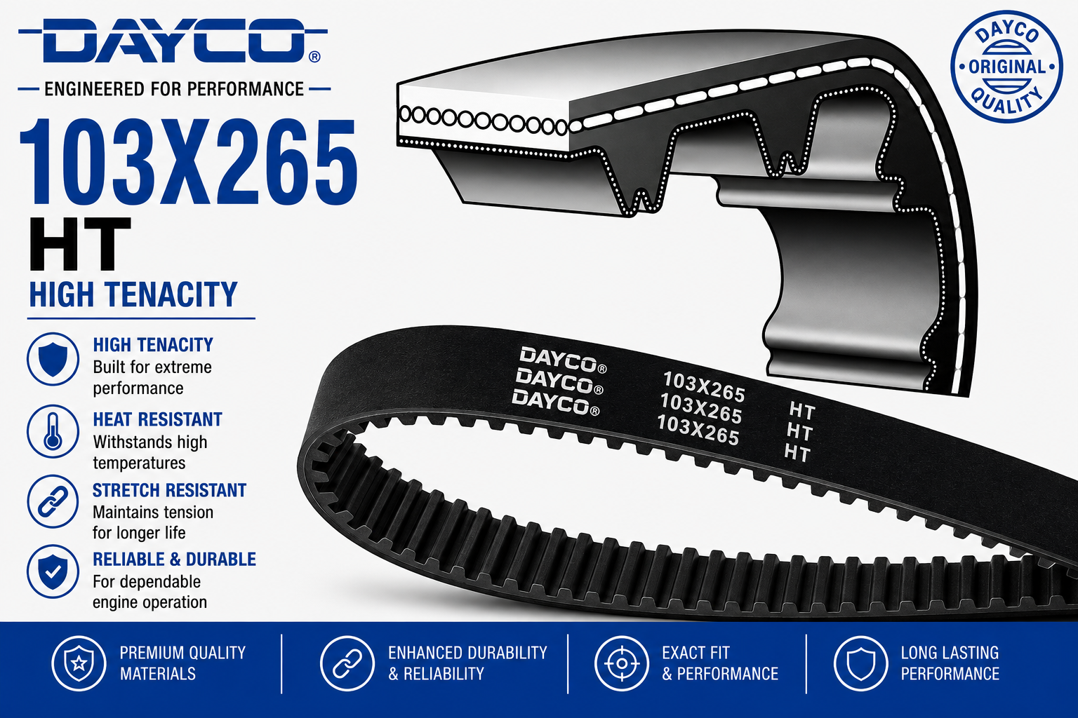 DAYCO 103X265