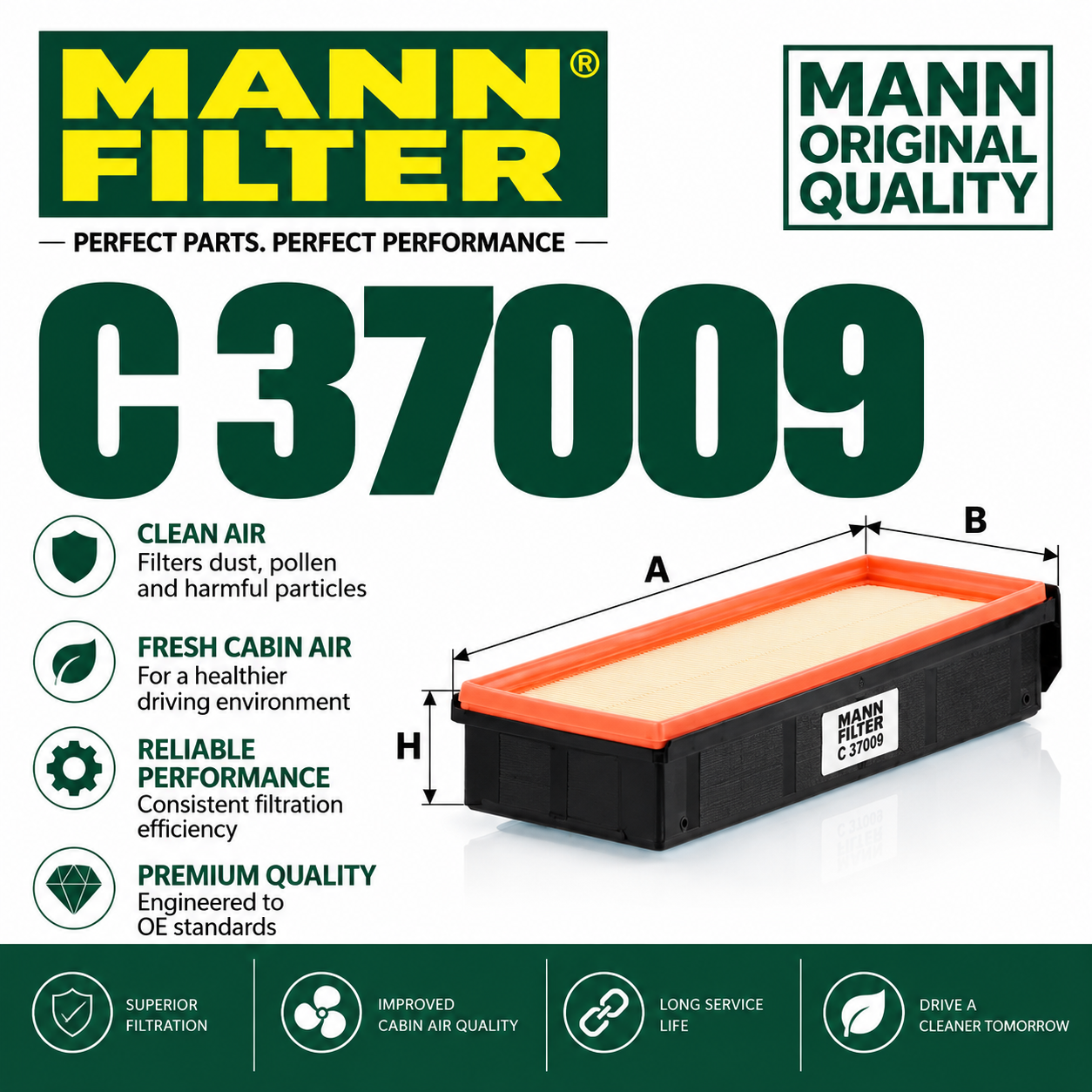 MANN C 37009