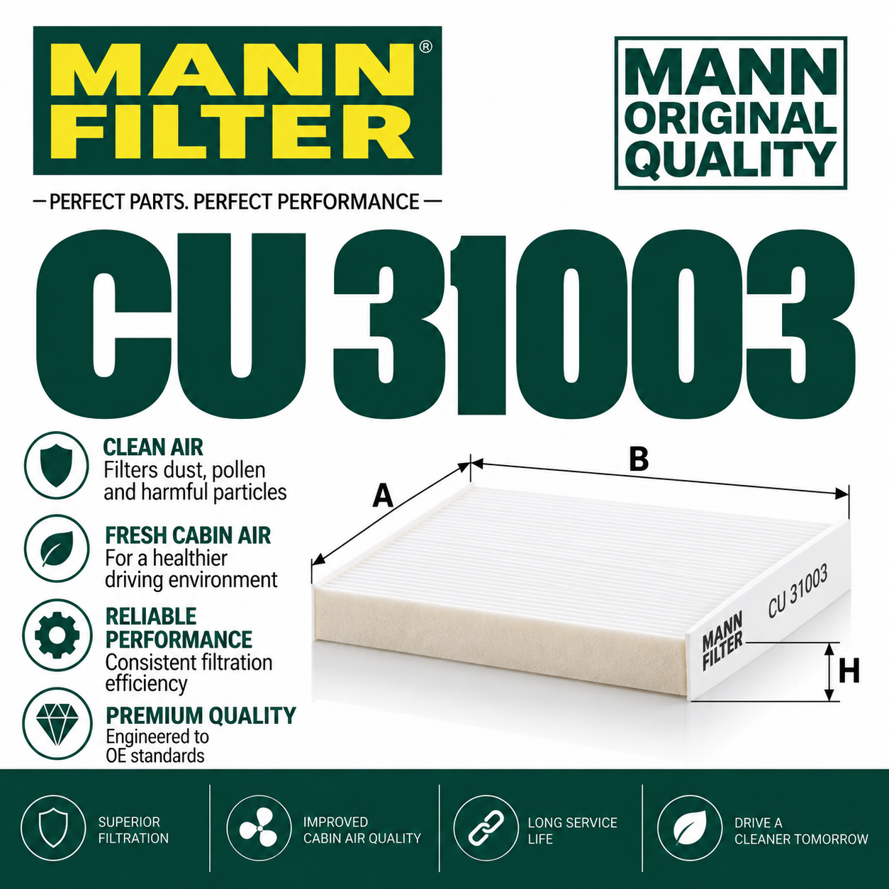 MANN CU 31003