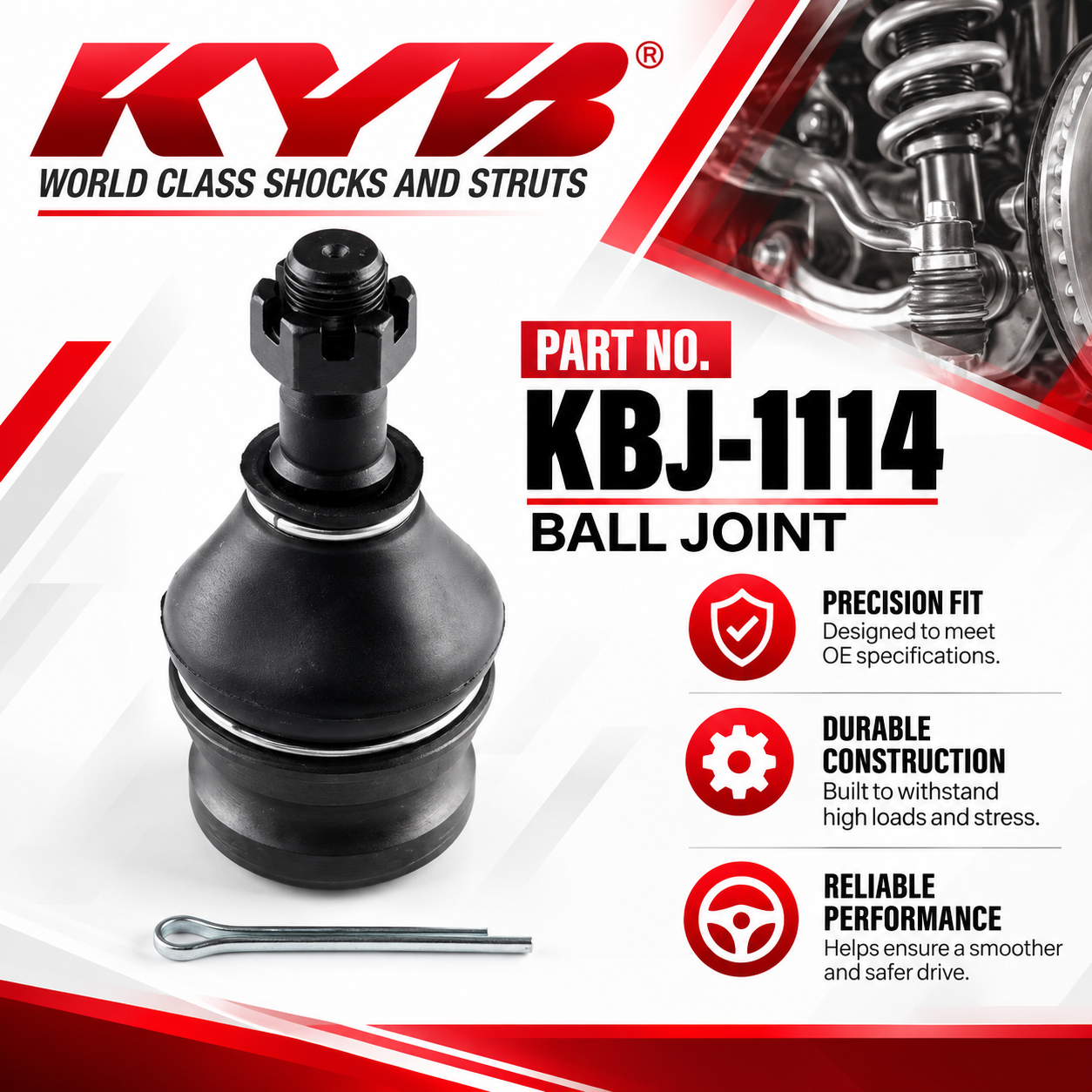 KYB KBJ-1114 - BALL JOINT