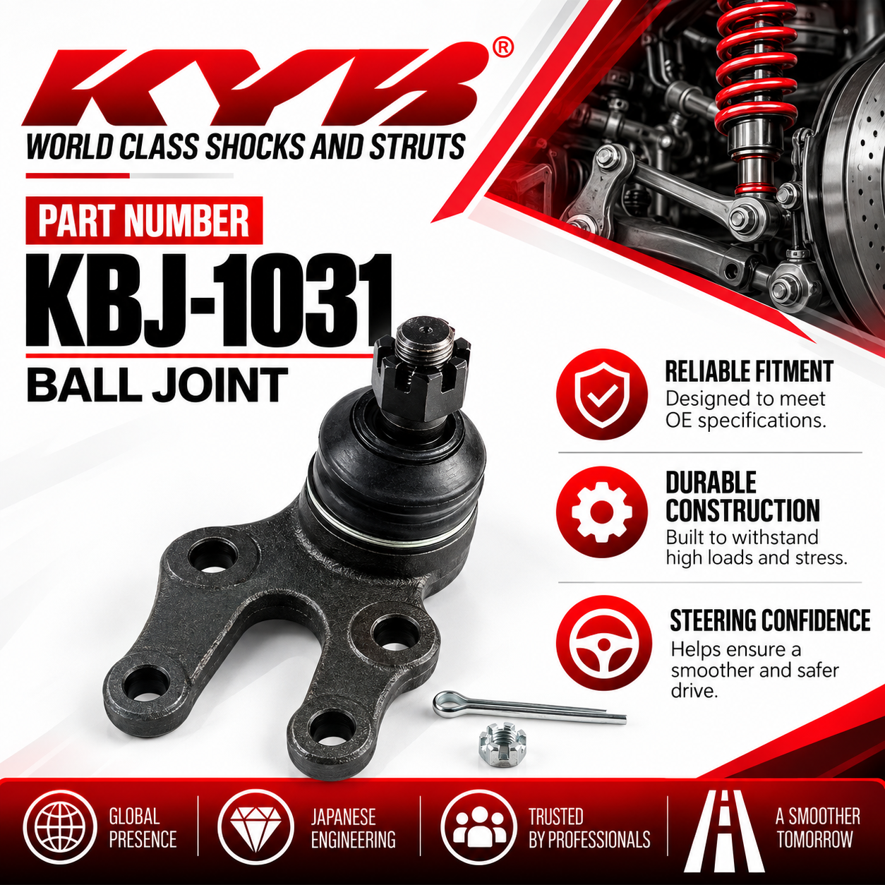 KYB KBJ-1031 - BALL JOINT