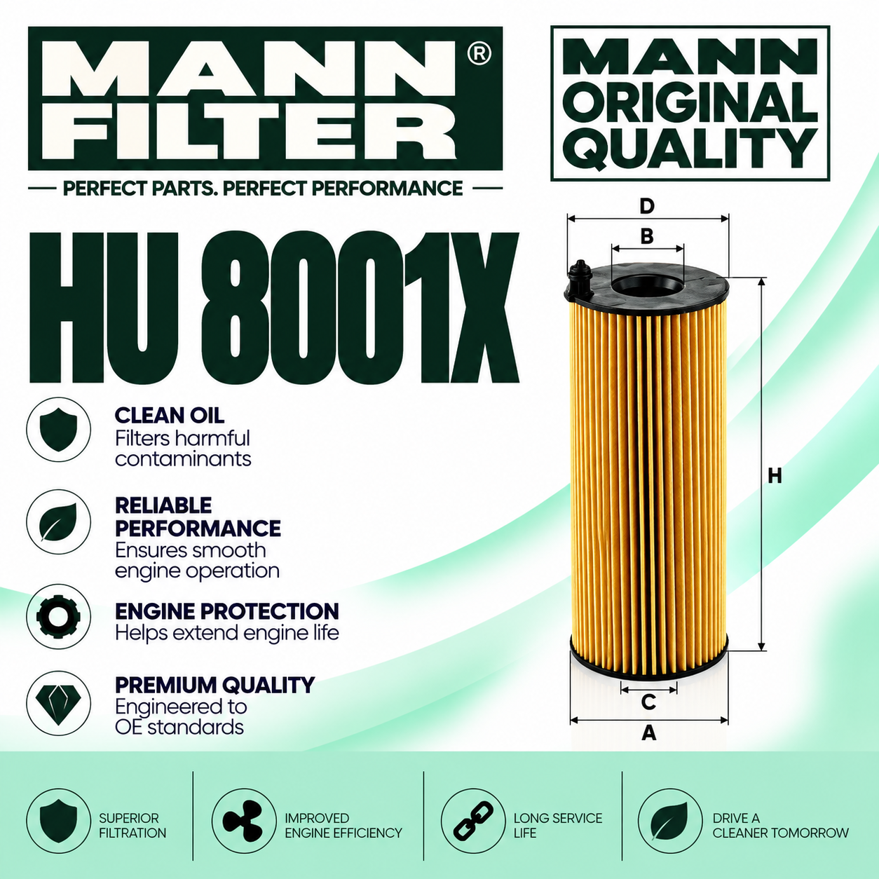 MANN HU 8001X