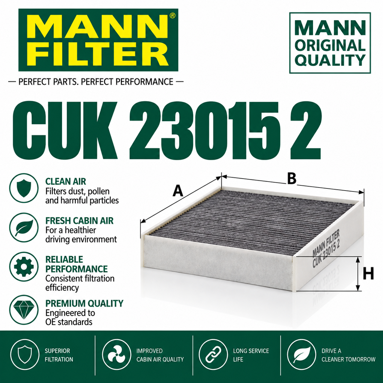 MANN CUK23015 2