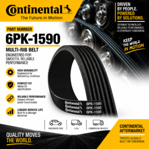CONTINENTAL 6PK-1590 FAN BELT RIB
