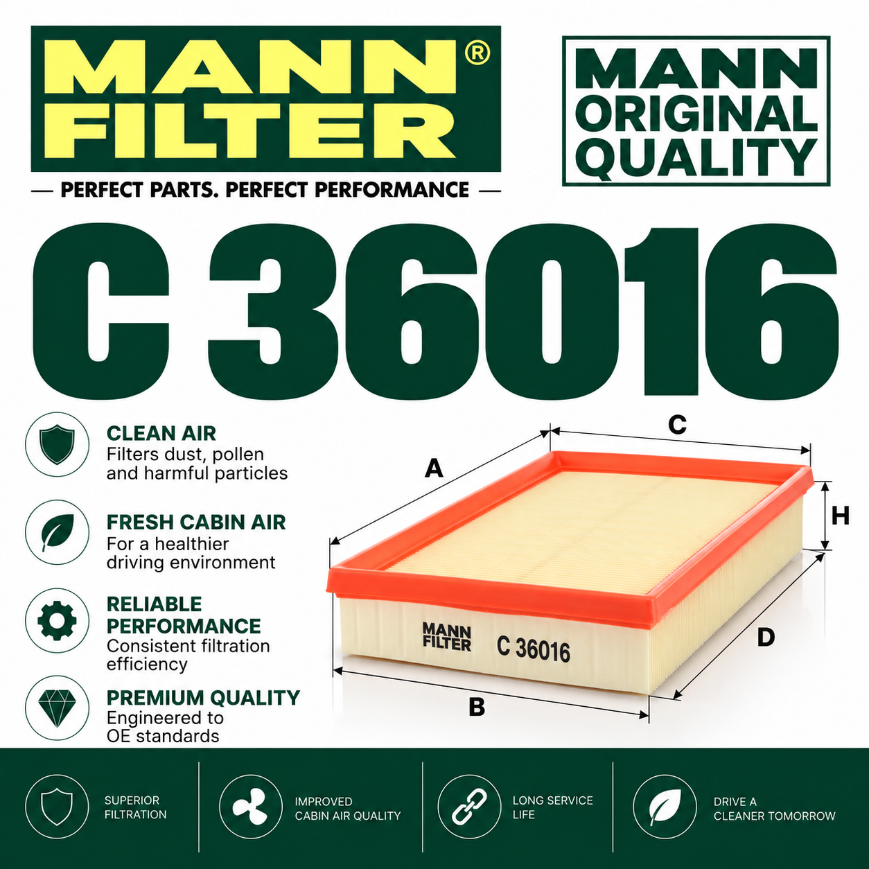 MANN C 36016