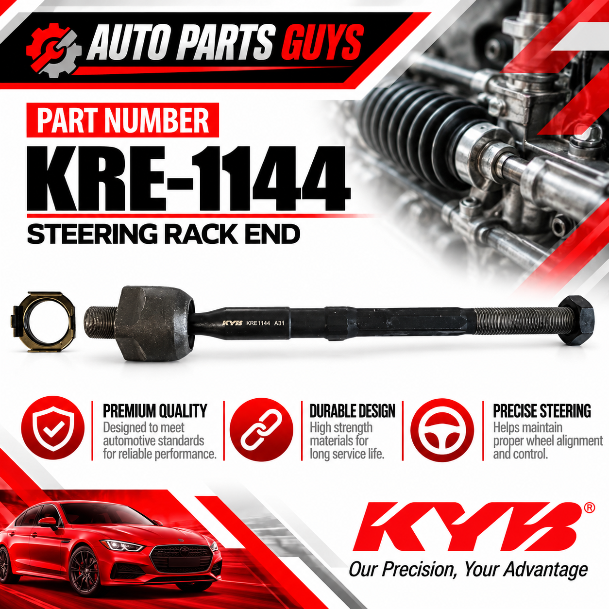 KYB KRE-1144 - RACK END
