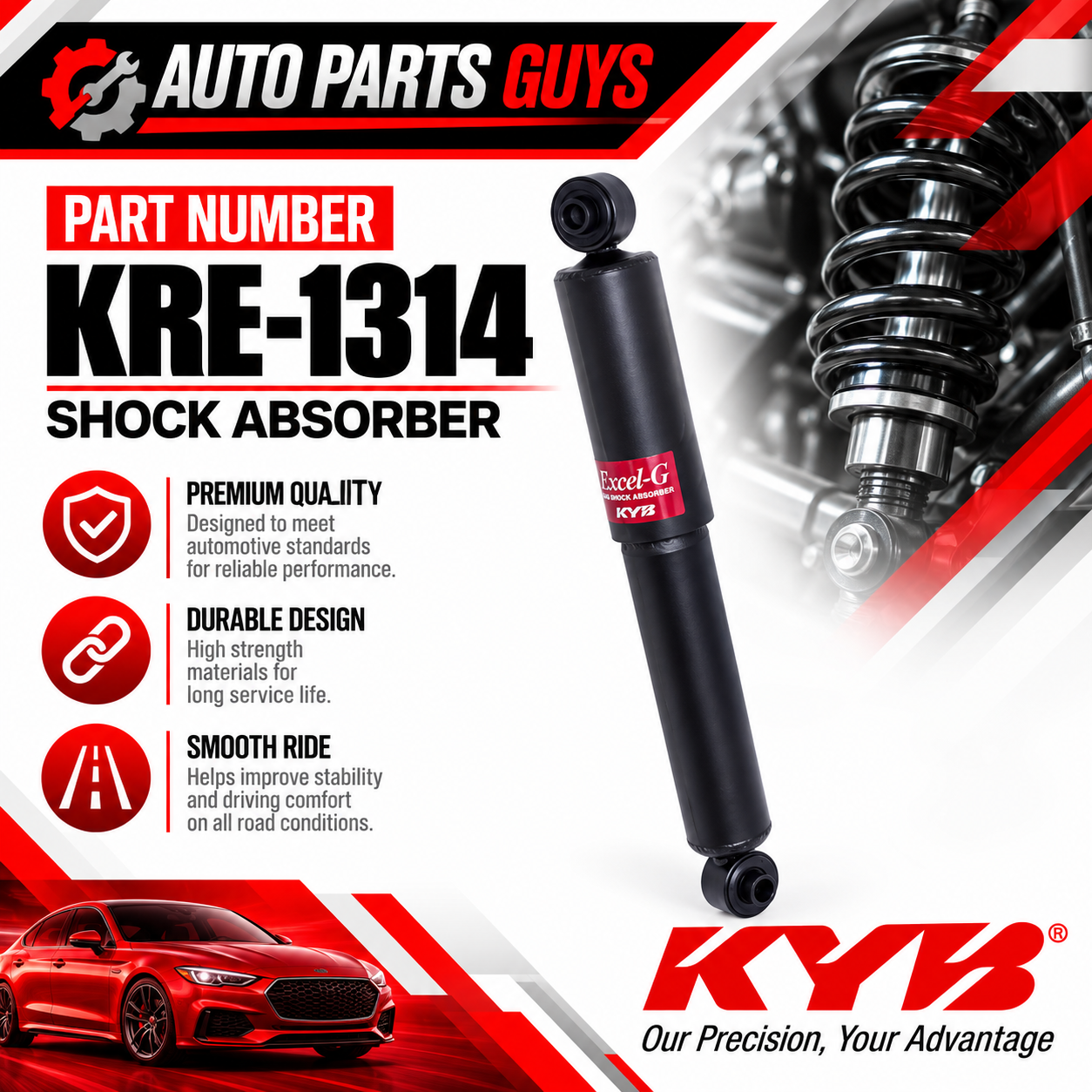 KYB KRE-1314 - RACK END