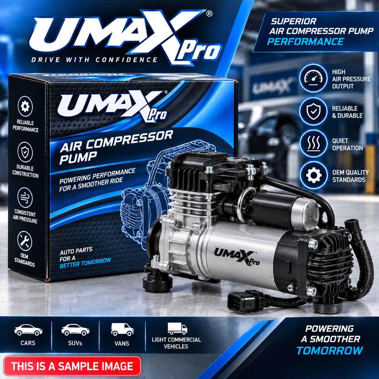 UMAX PRO AC2102 AIR COMPRESSOR PUMP