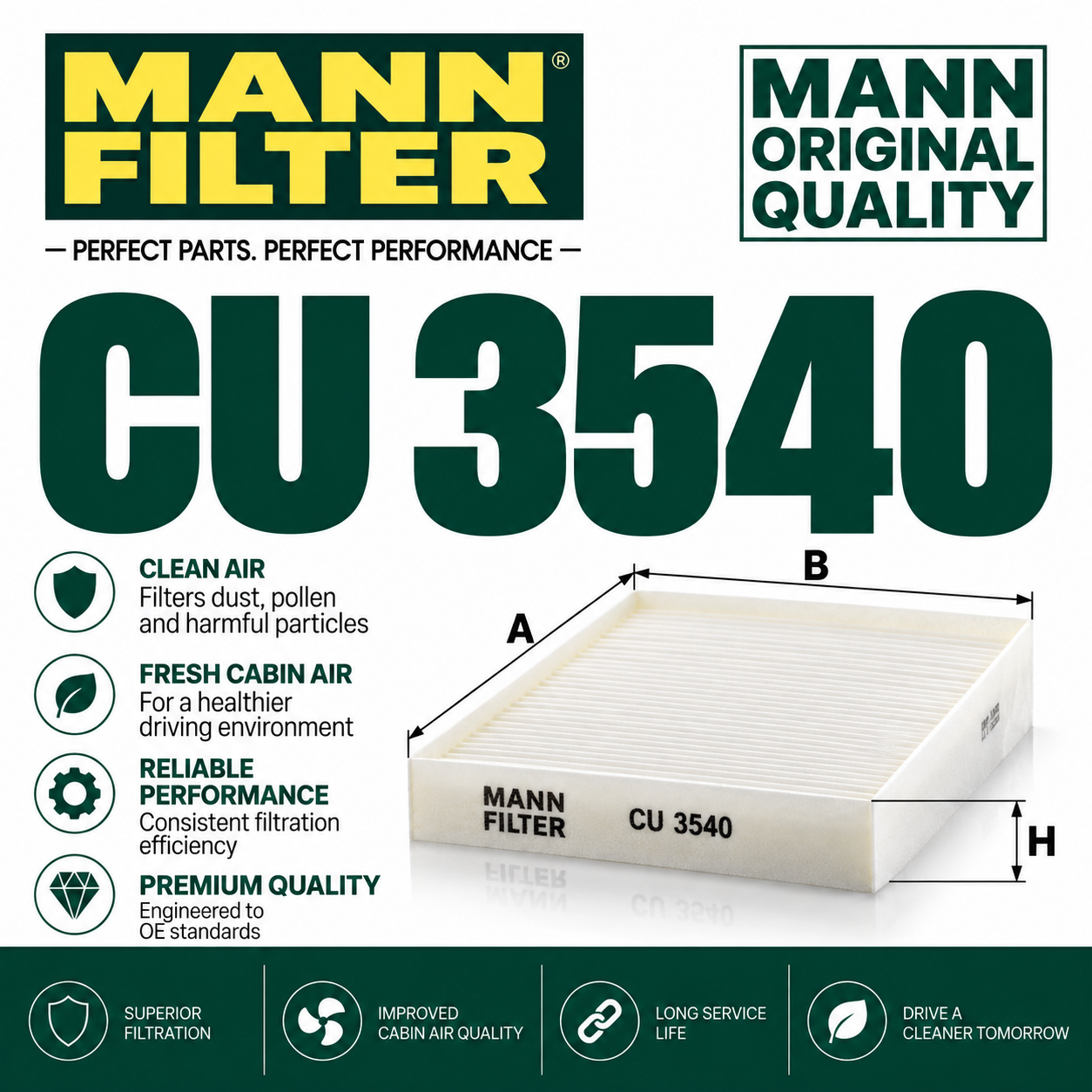 MANN CU3540