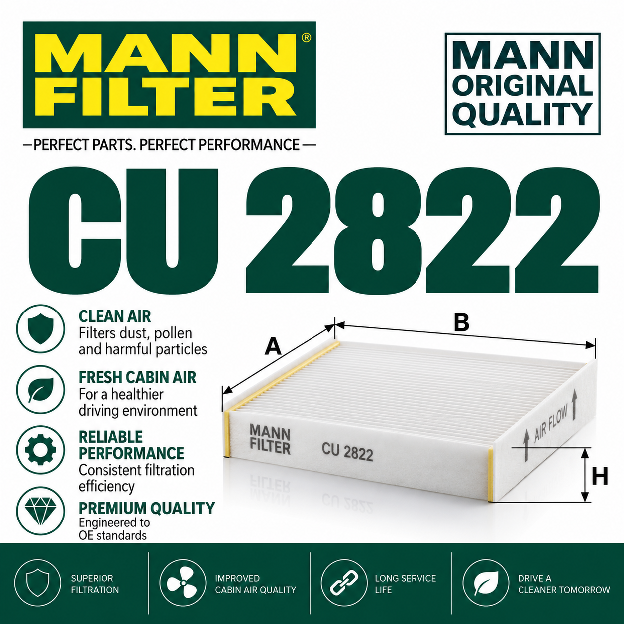 MANN CU 2822
