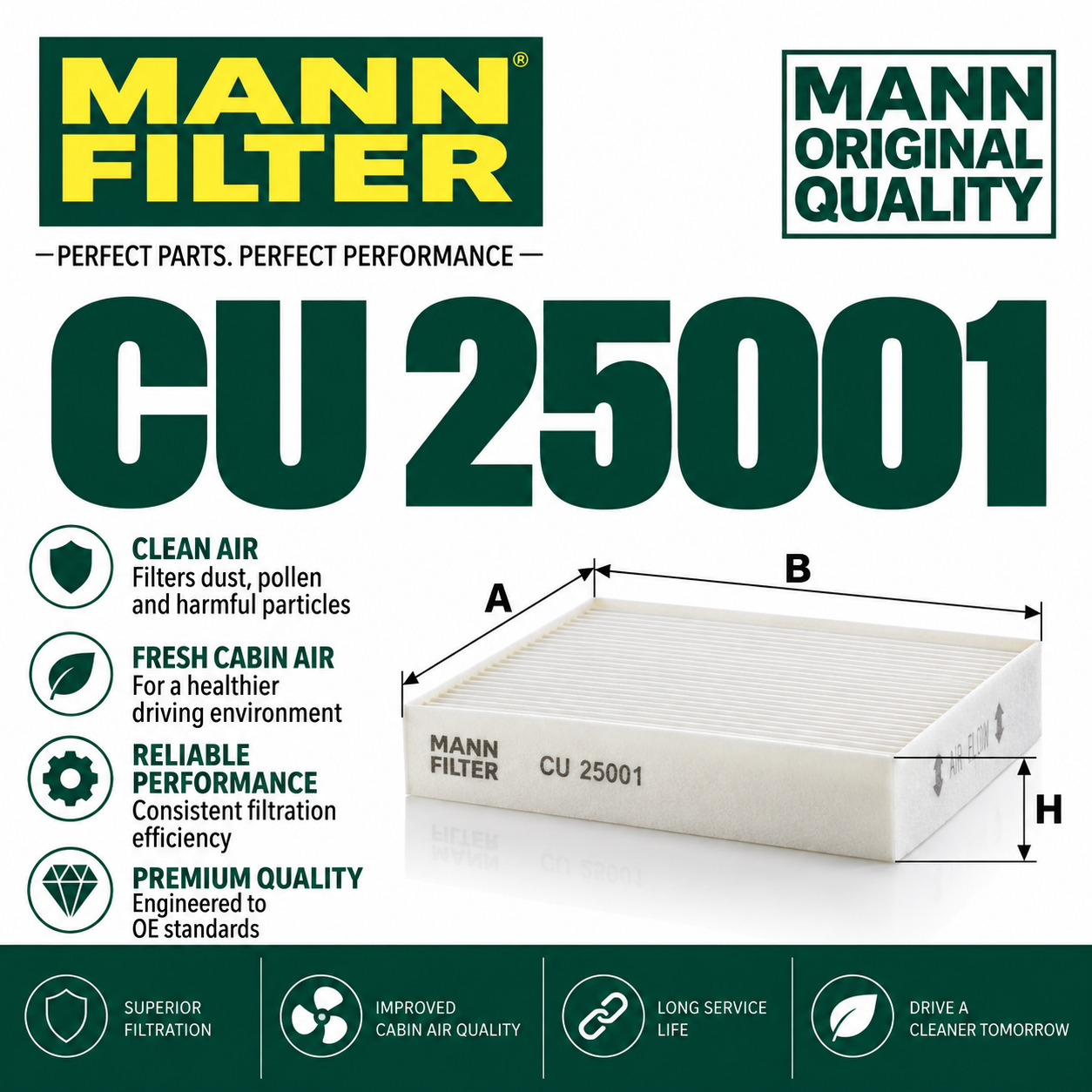 MANN CU 25001