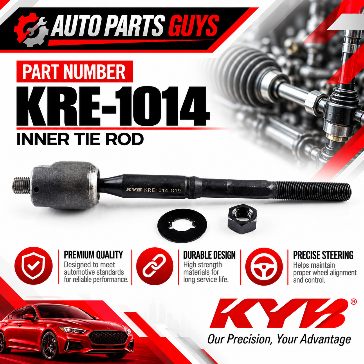 KYB KRE-1014 - RACK END