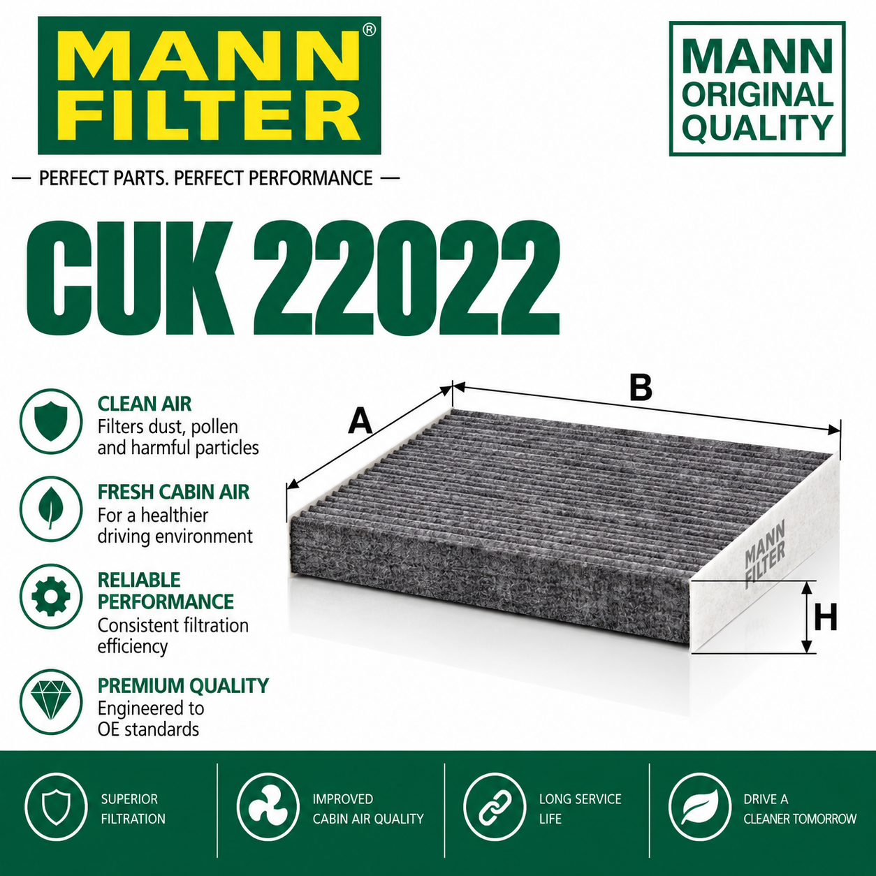 MANN CUK 22022