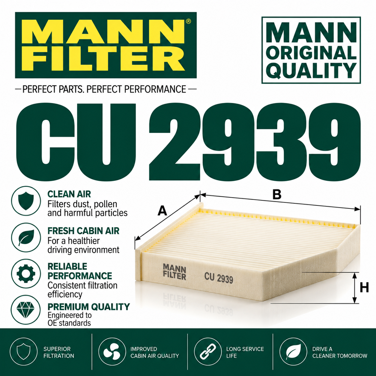 MANN CU 2939