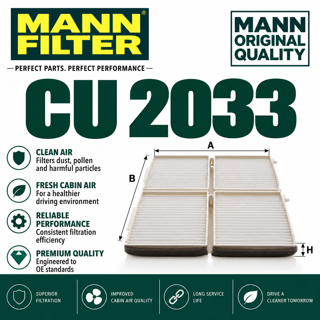 MANN CU 2033