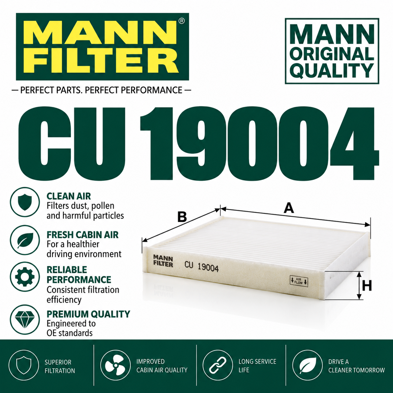 MANN CU 19004