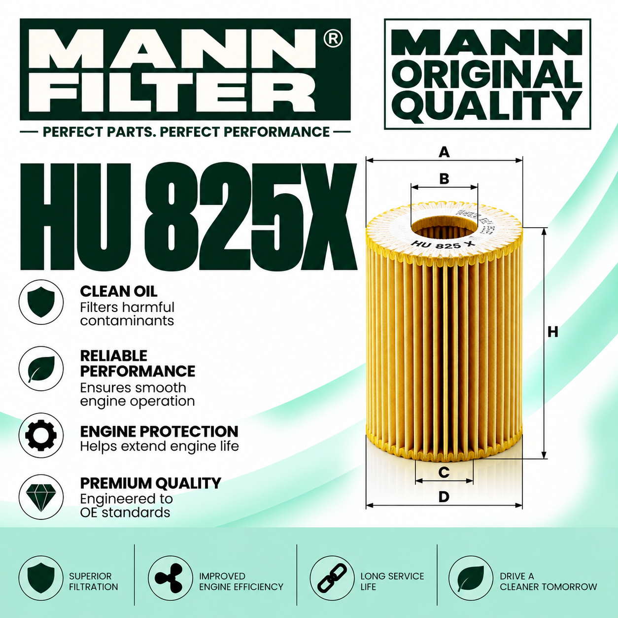 MANN HU 825X