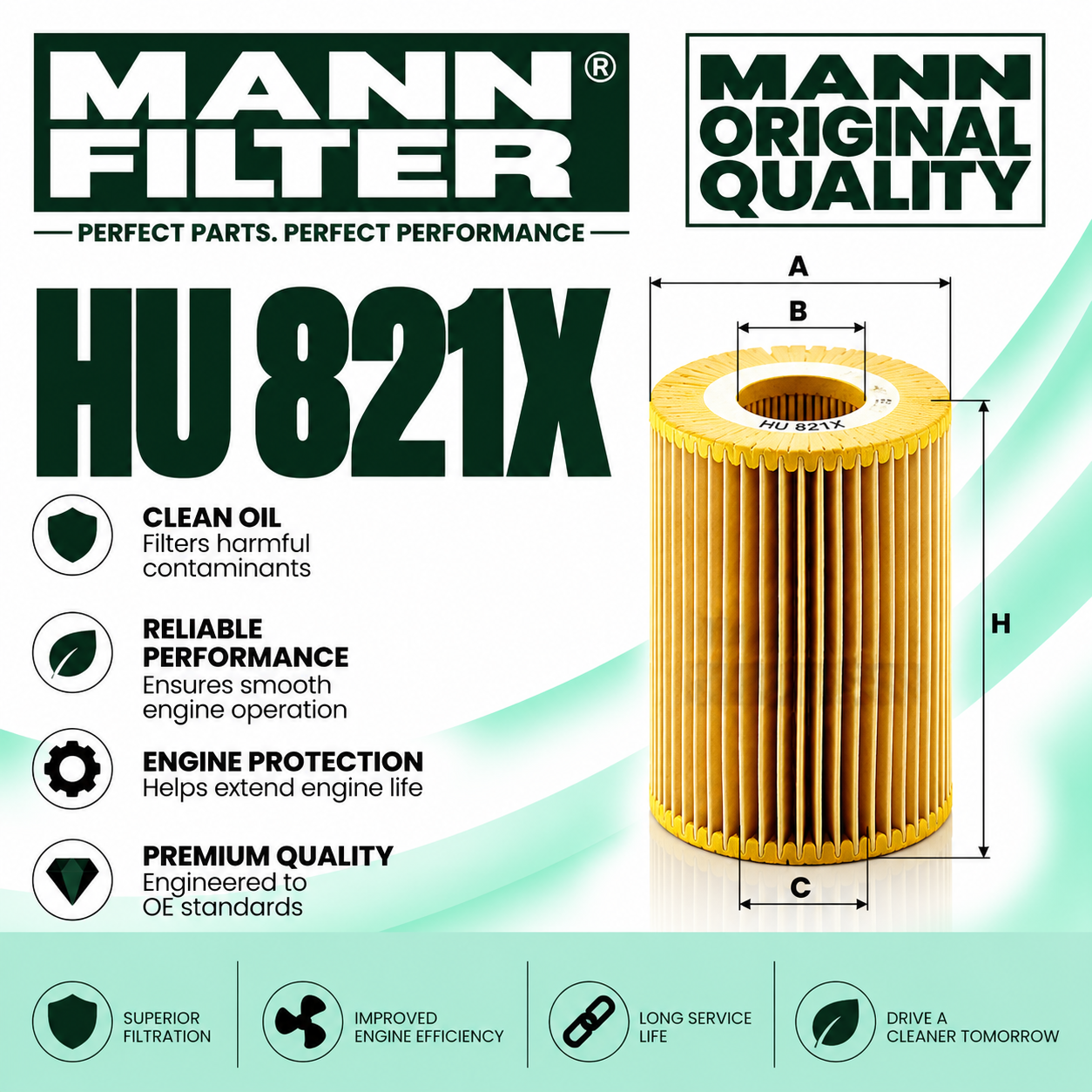 MANN HU 823X