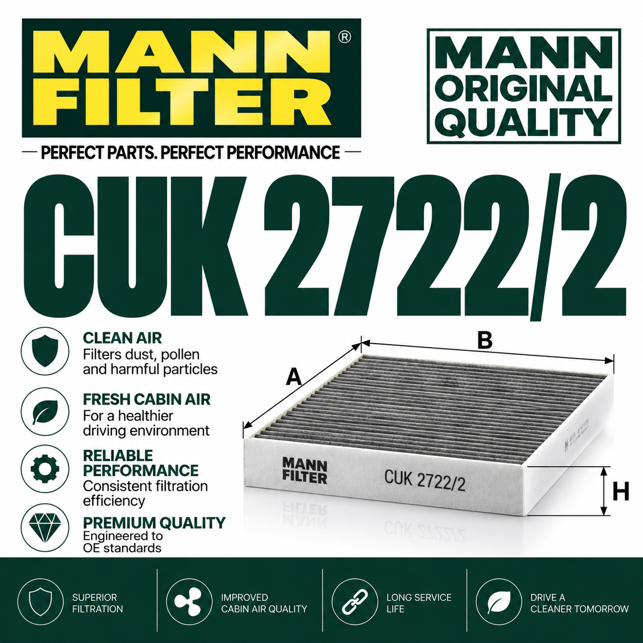 MANN CUK 2722/2