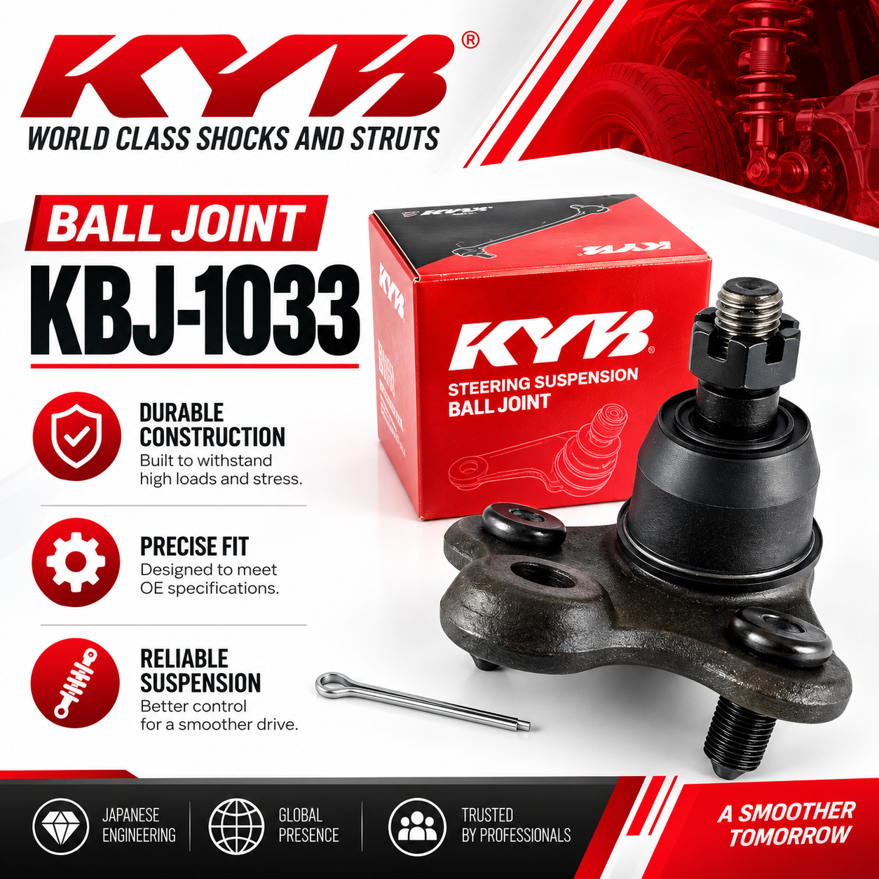 KYB KBJ-1033 - BALL JOINT