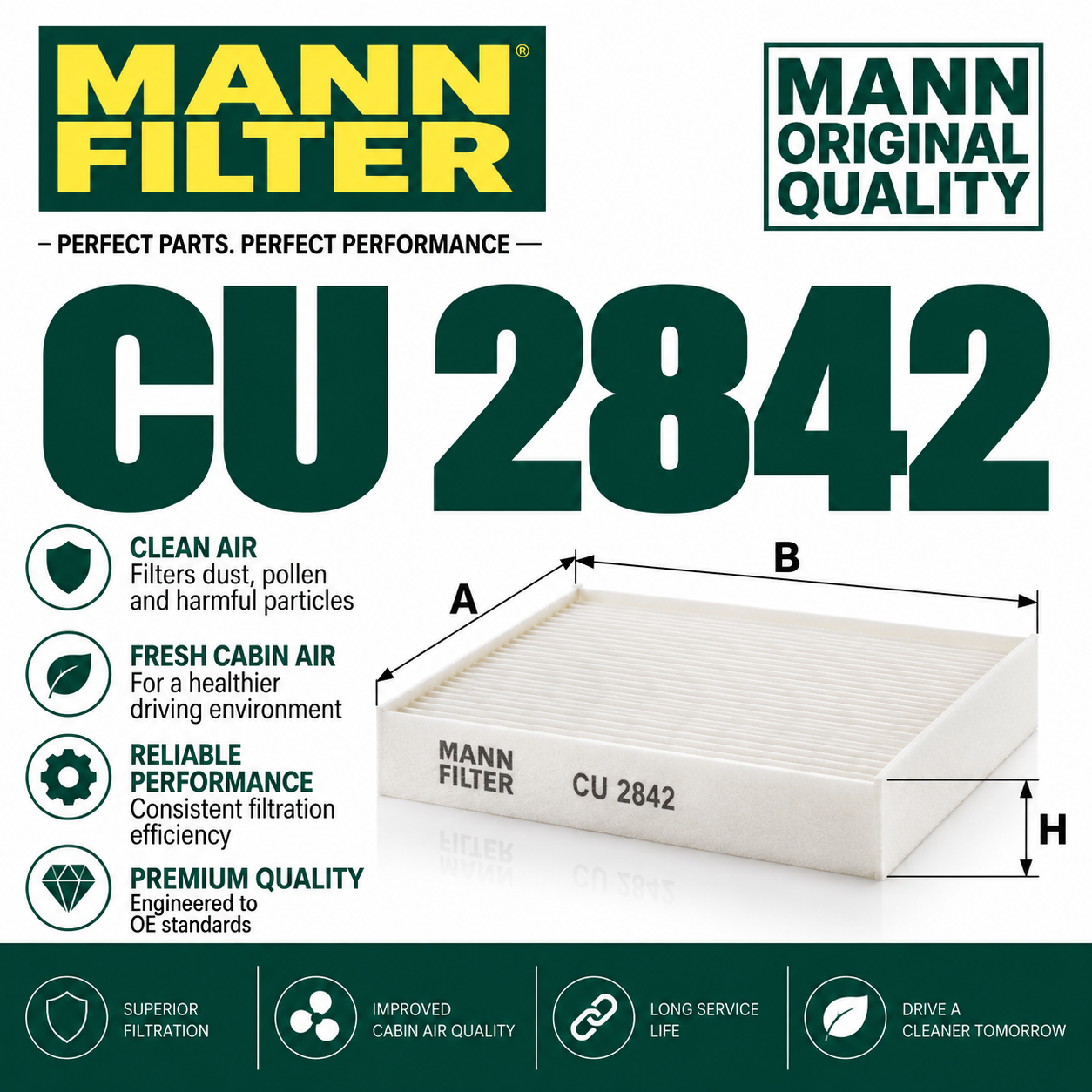 MANN CU 2842