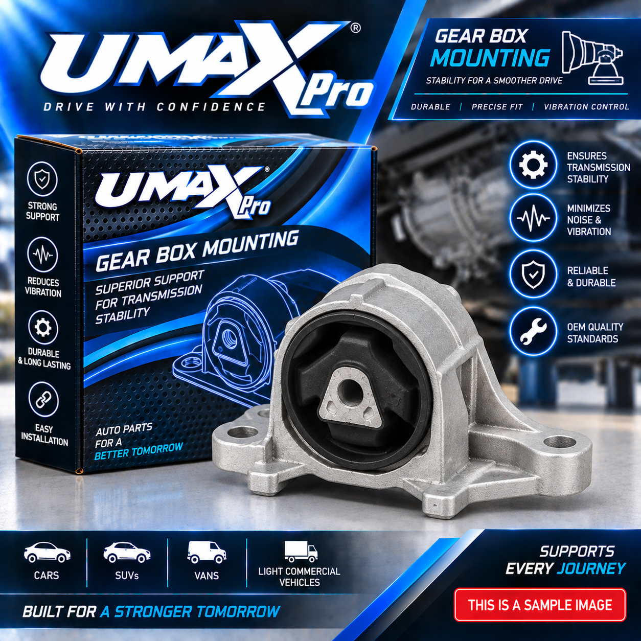 UMAX PRO T4N1434 GEAR BOX MOUNTING