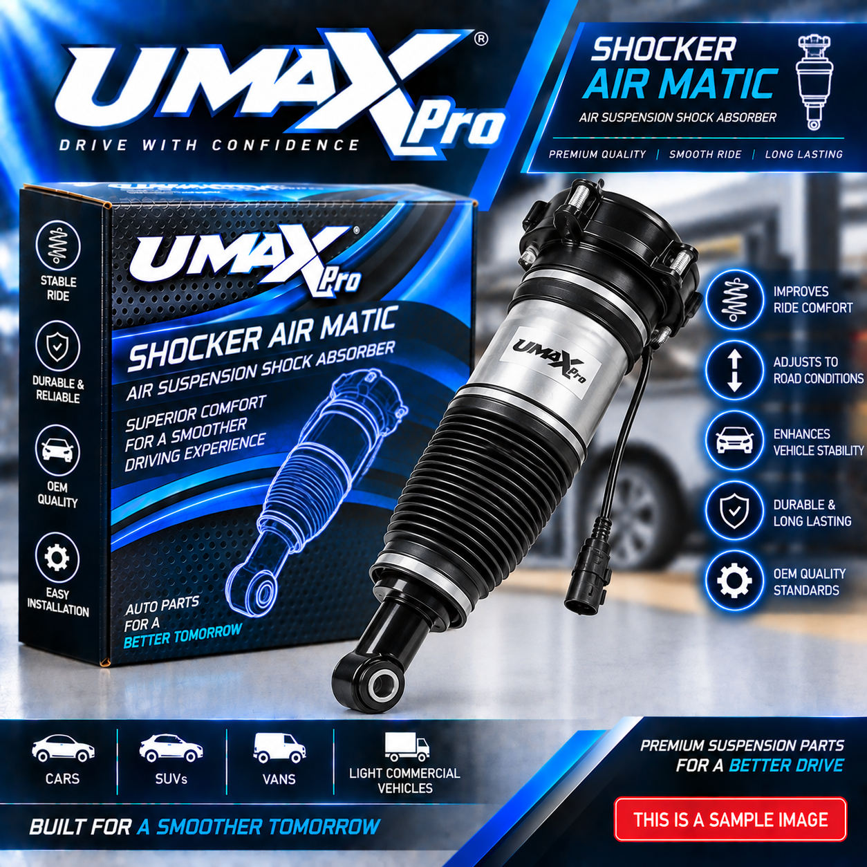 UMAX PRO 6360951 SHOCKER AIR MATIC