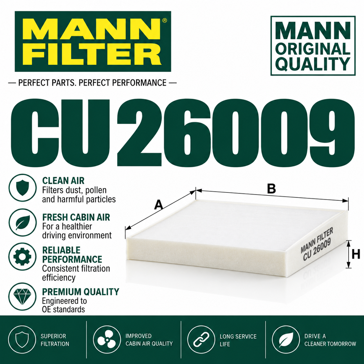 MANN CU26009