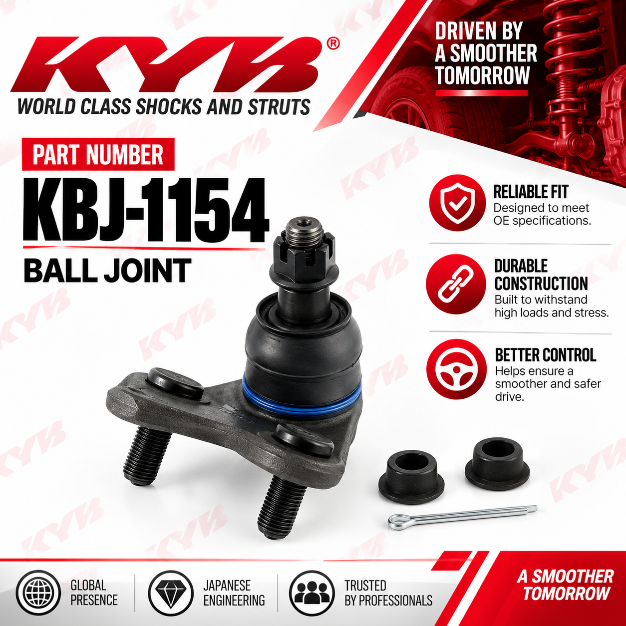 KYB KBJ-1154 - BALL JOINT