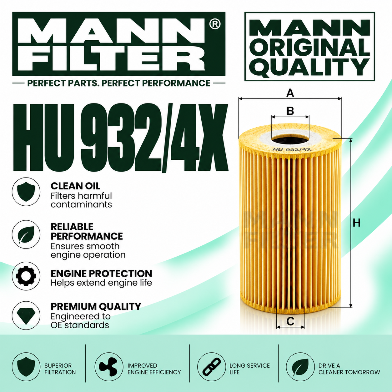 MANN HU 932/4X