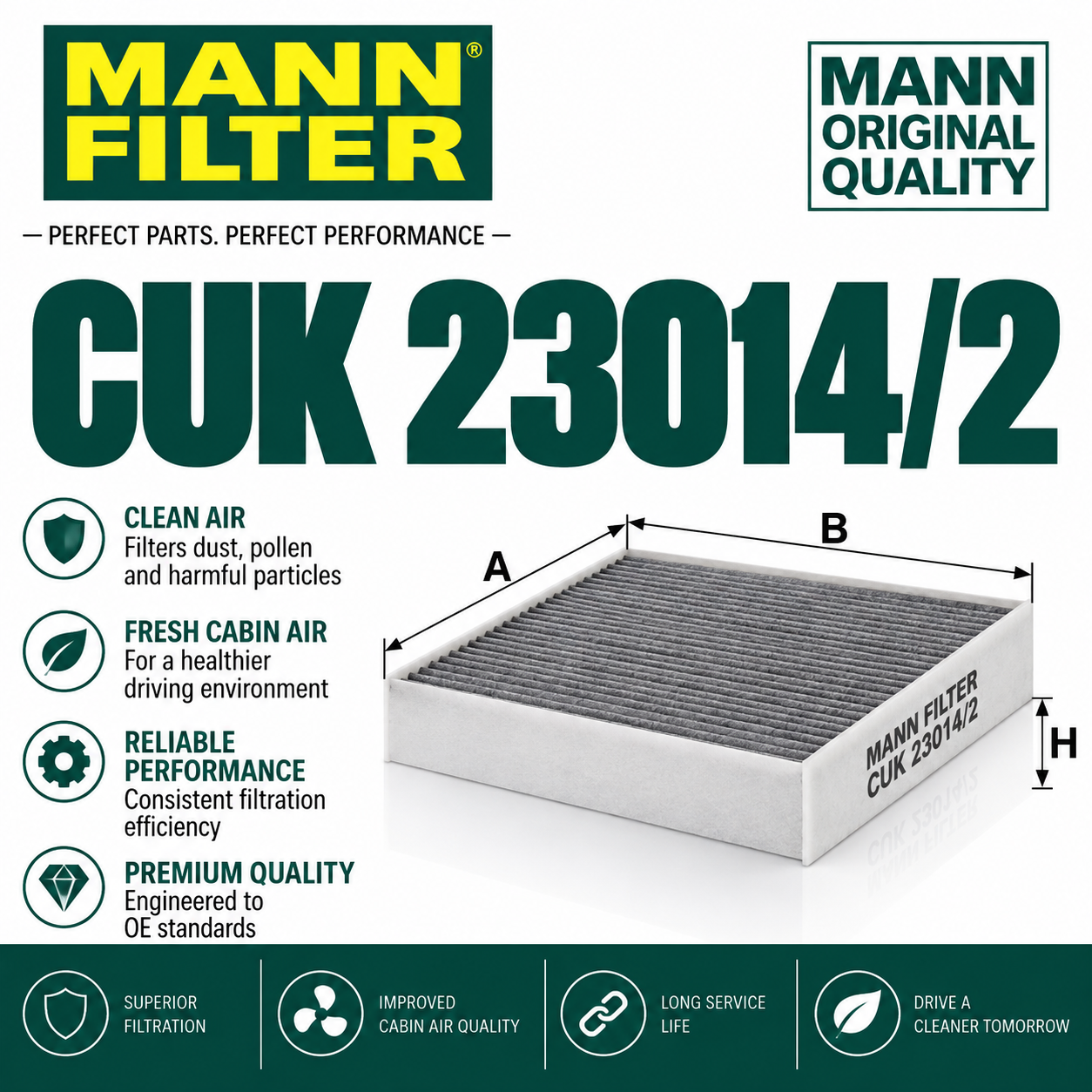 MANN CUK 23014/2