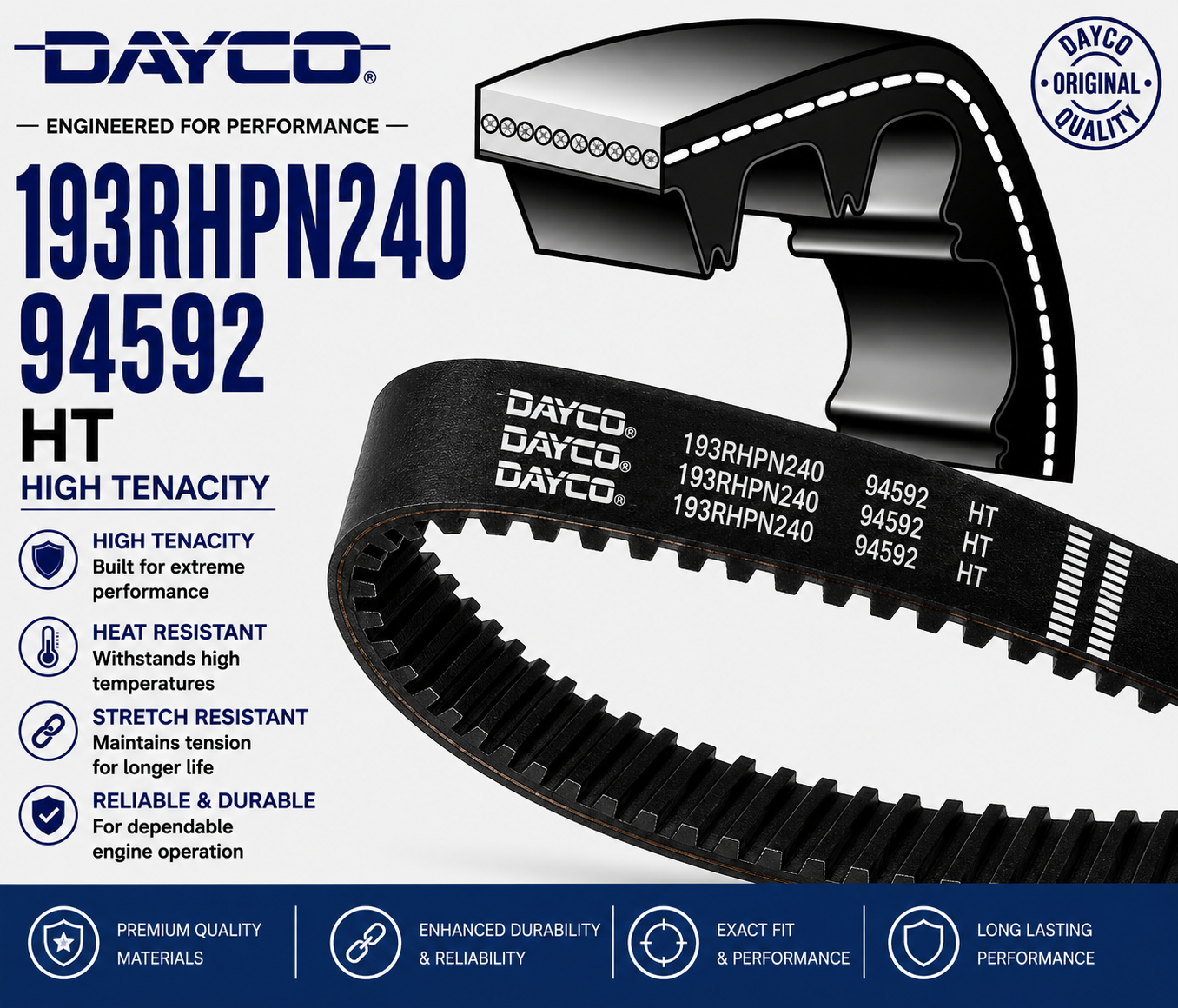 DAYCO 193RHPN240 94592
