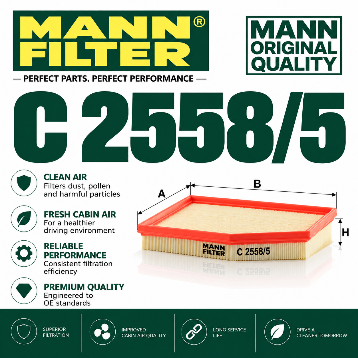 MANN C 2558/5