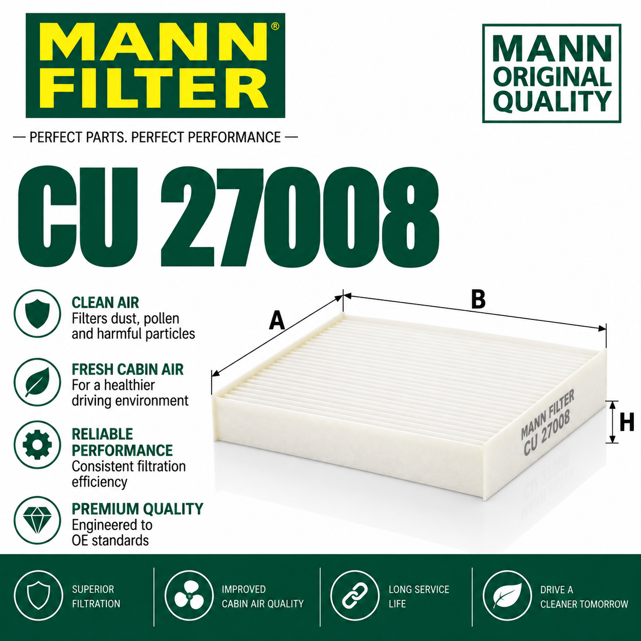 MANN CU27008